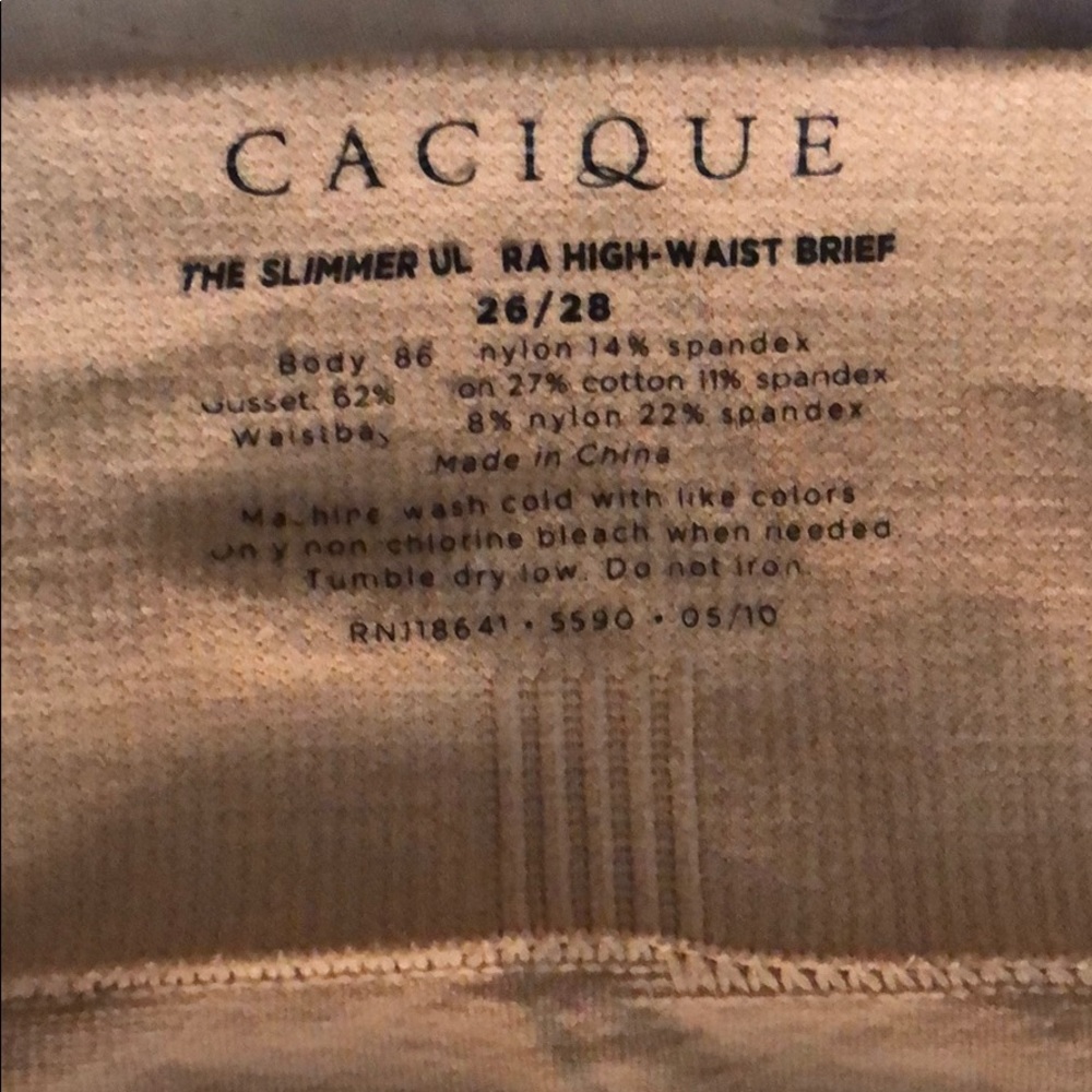 Cacique- the slimmer - high waist brief
